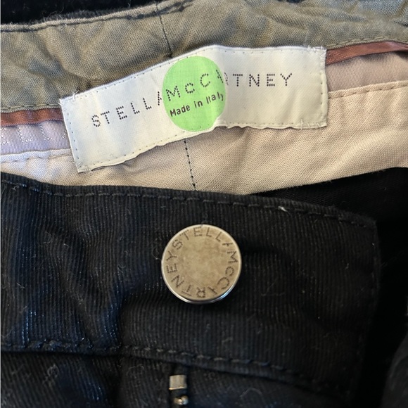 Stella McCartney black jeans (slight shiny/sheer) - Picture 3 of 9